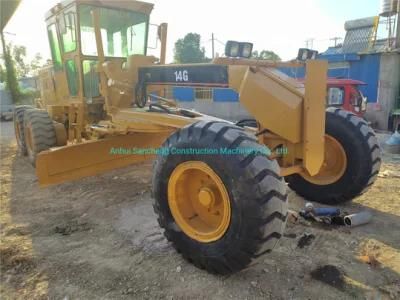 Cheap Price Used Cat 14G Grader Caterpillar 140g/140h Motor Grader