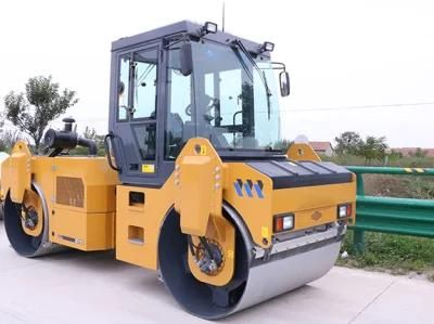 10ton Roll Soil Compactor Double Drum Vibratory Road Roller Xd102