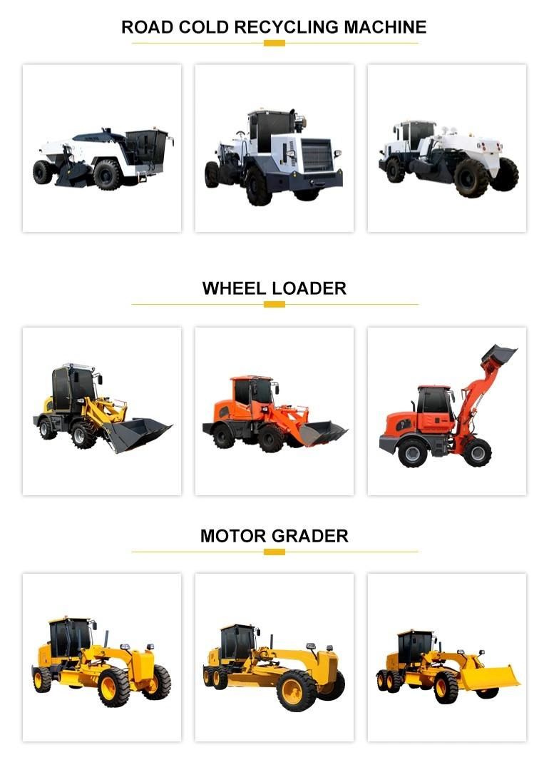 Manufacturer China Motor Grader with Cummins 215HP Engine