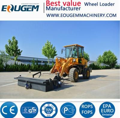 Gem 1200kg Hydraulic System Automatic Driving Mini Wheel Loader Zl12