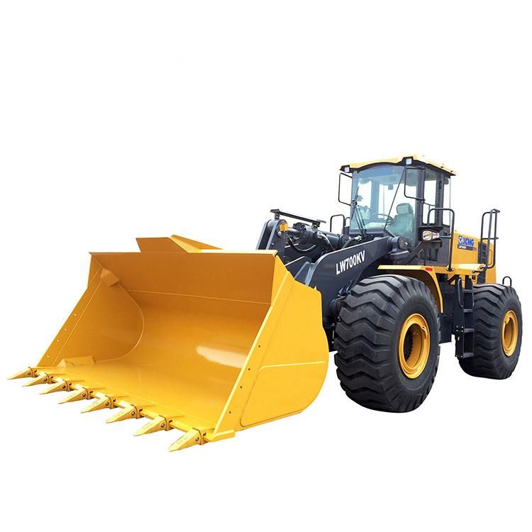 High Level 7ton Loader Original Factory Lw700kv Wheel Loader with Euro 3 Engine