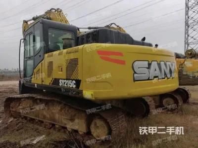 Used Mini Medium Backhoe Excavator Sany Sy205c Construction Machine Second-Hand