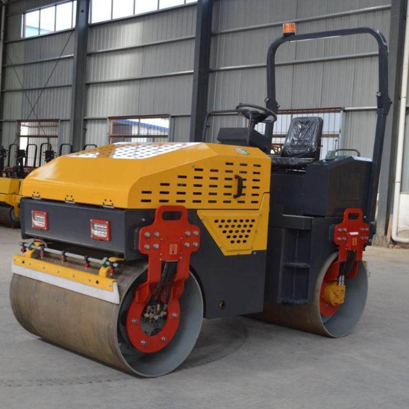 Pme-R3000 3 Ton Double Wheels Vibratory Road Roller with Driver Set