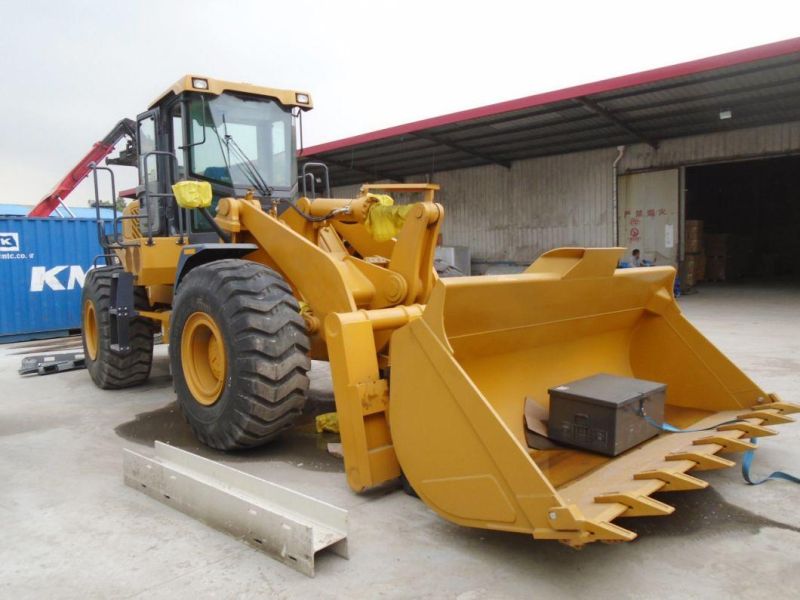 Famous Brand Wheel Loader 5 Ton Zl50gn with Spare Parts to Djibouti