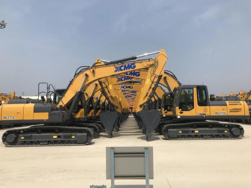 Medium Excavator Xe215c 21t New Excavator with 0.91m3 Bucket Capacity