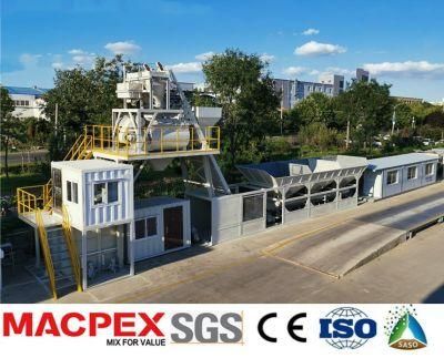 Concrete Planetary Batching Plant for Container Type 60m3