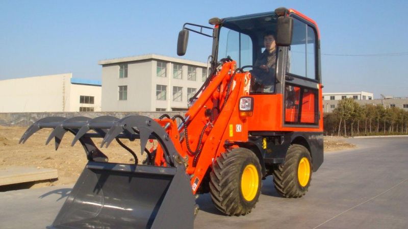 Small Construction Machinery (HQ908) with CE, Perkins Engine Mini Shovel Loader