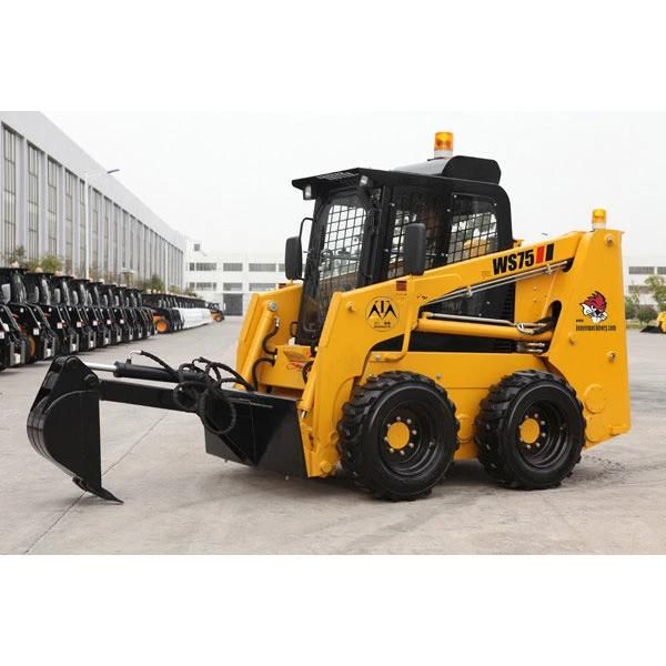 Hot Sale Chinese Skid Steer Loader Ws75, Skid Steer Loader for Sale