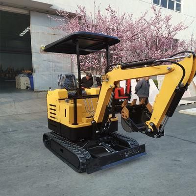 1500kg Crawler Excavator Digger Price Farm Small Digger Machine Small Digger Without Wheels