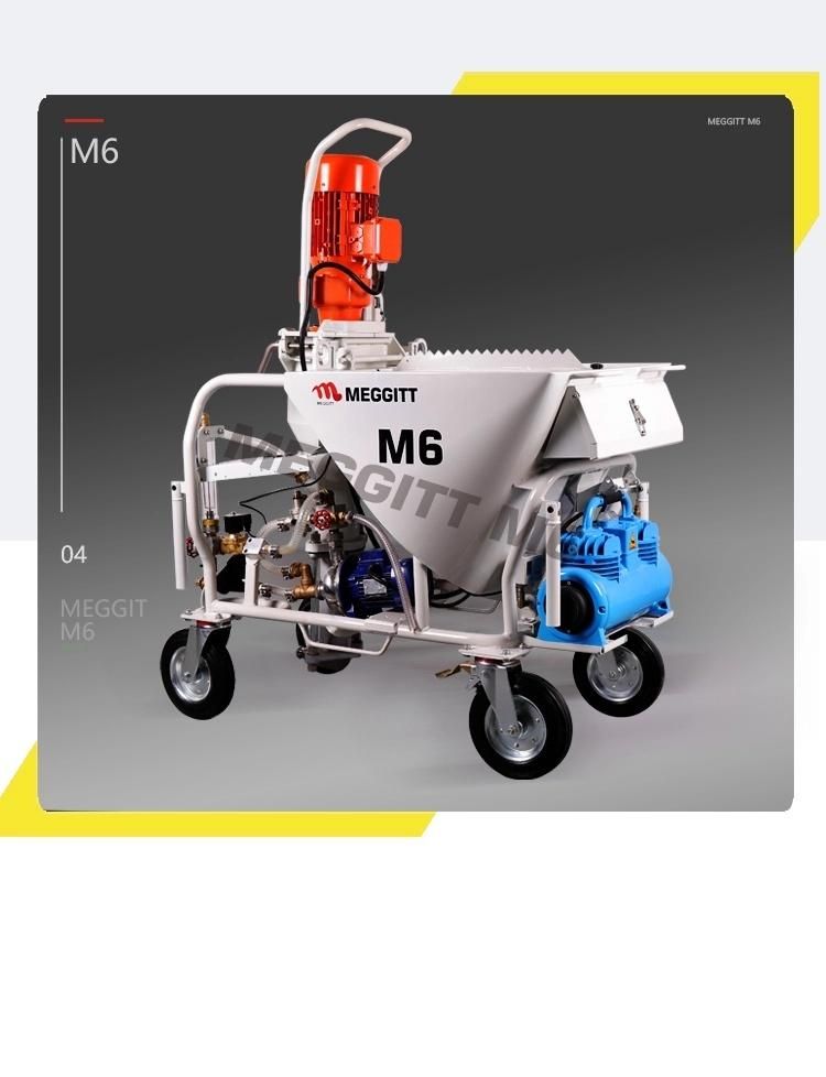 M6 Wall Spray Plastering Machine /Mortar Plastering Machine