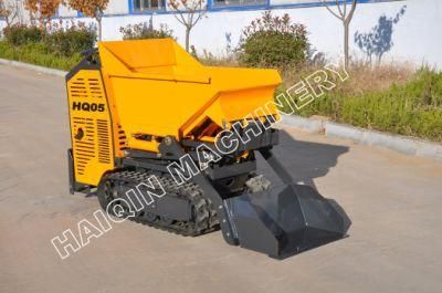 CE Certificated 8HP Mini Tracked Dumper with Best Price