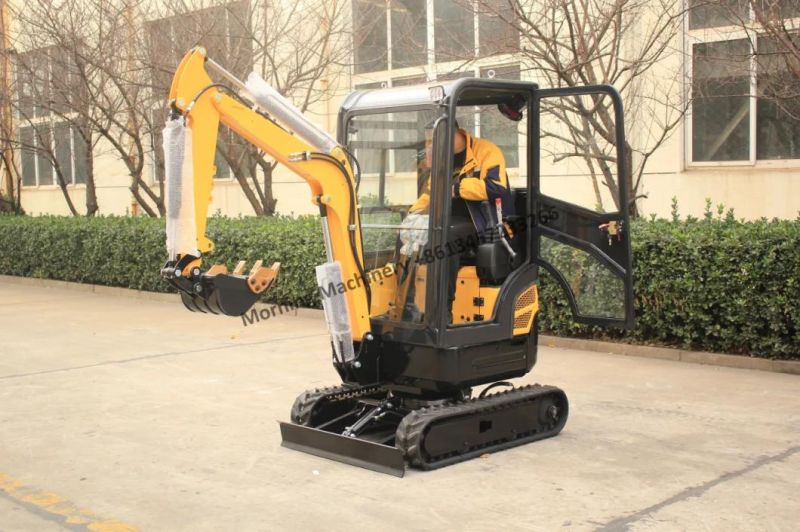 Reliable Cheaper Compact Excavator 0.8t Multifunctional Mini Excavator Construction Machinery Spare Parts