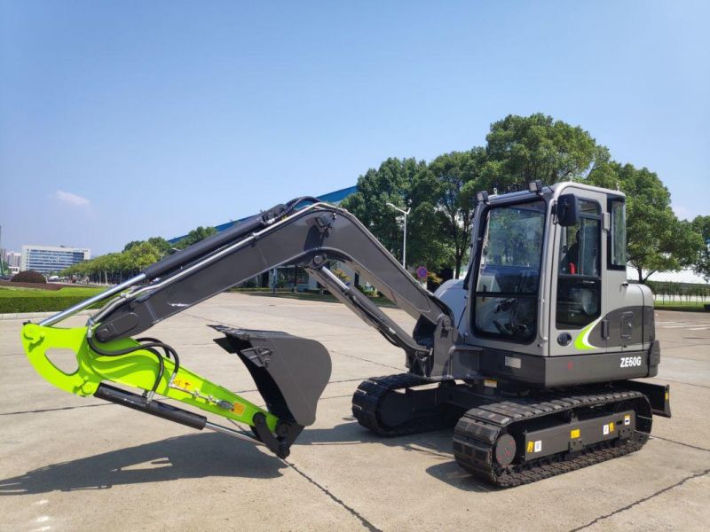 Zoomlion New Mini Excavator 6 Ton Ze60e-10 for Sale in Indonesia
