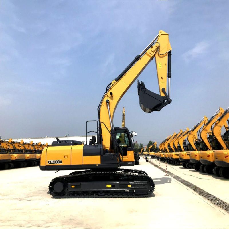 Chinese Manufacturer 20 Ton Medium Sized Crawler Excavator Xe200da