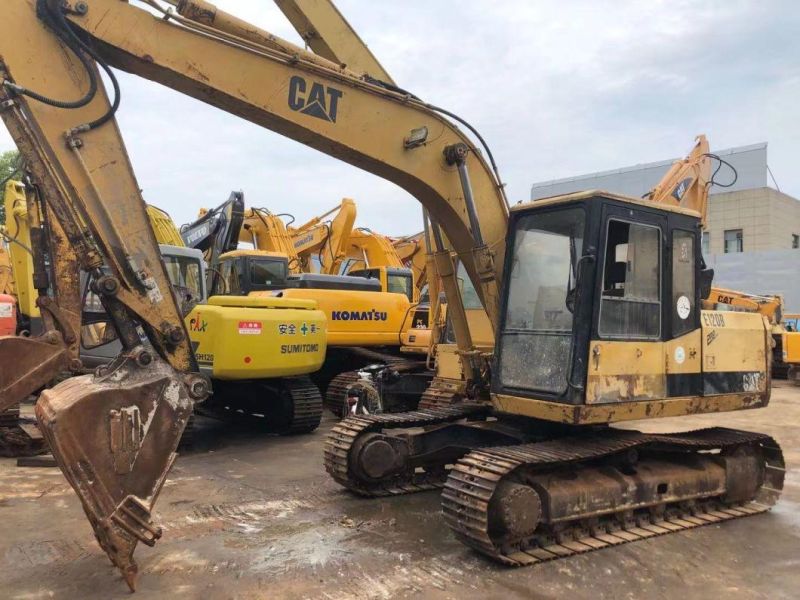 New Arrival 0.5m3 Original Color Used Caterpillar E120b Excavator