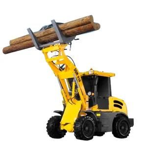 CE Front Grapple Log Loader For Sale with Good Price Capacity 1 ton to 5 tons