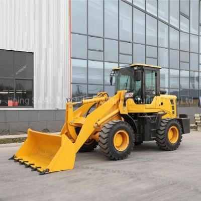 Factory Price Front End Wheel Loader 3 Ton Mini Articulated Wheel Loader
