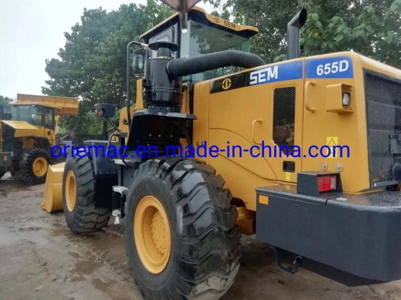 China 5ton Wheel Loader Cat Sem655D Telescopic Wheel Loader Track Loader Shovel Loader for Sale