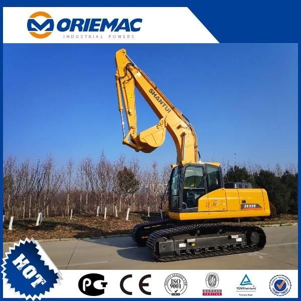 5% Discount Shantui Hydraulic Crawler Excavator Se210W 21 Ton Excavator