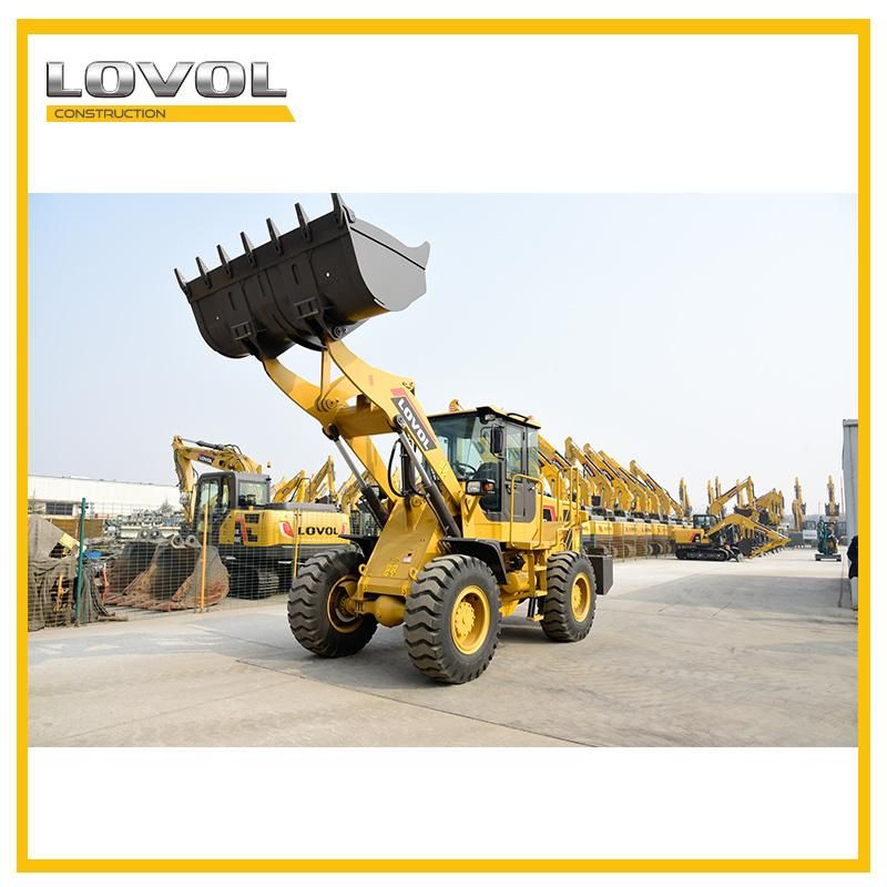 5% Discount Lovol 3 Ton Wheel Loader FL936h Front End Loading Machine