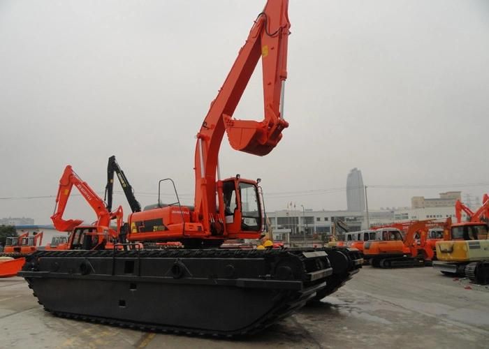 8ton 55kw Hydraulic Crawler Amphibious Excavator