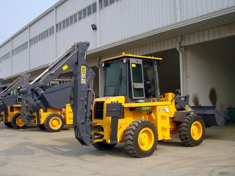 Official Mini Excavator Loader Wz30-25 Small Backhoe Wheel Loader with CE
