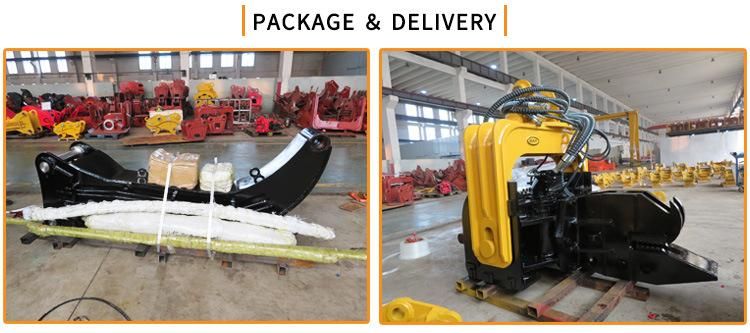 Hydraulic Guardrail Pile Driving Machine Vibro Hammer for Sale