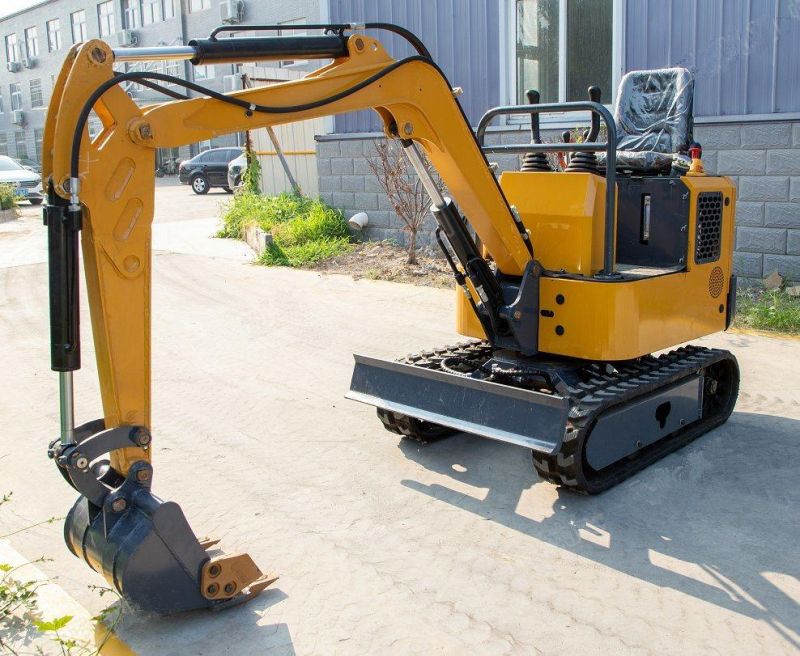 Small Hydraulic Crawler Mini Excavator Mini Digger Prices 1 Ton Machine Spare Parts for Sale Bucket Excavators