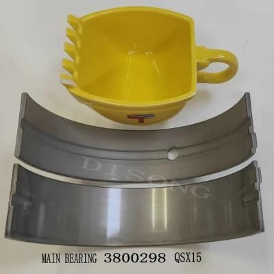 Main Bearing 3800298 for Qsx15 Engine Part Std Size