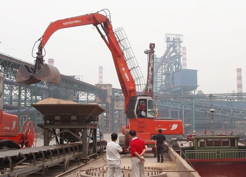 China Wzyd50-8c Bonny 50 Ton Hydraulic Material Handler for Loose Material