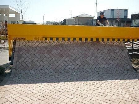Road Brick Paving Machine