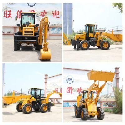 New 3300mm Loader Max Dumping Height Mini Tractor Backhoe Loader for Sale