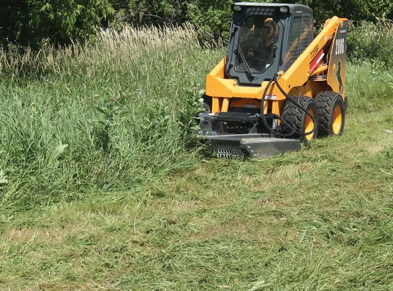 Skid Steer Attachment Grass Mower Lawn Mower for Sale