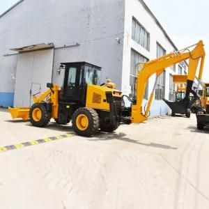 Hot Sale Chinese Made Mini Tractor Backhoe Loader Small Excavator Backhoe