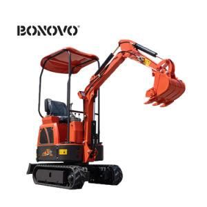 Chinese Factory Best Price Dg12 Mini Excavator Small Digger Crawler Excavator 1.2 Ton Mini Excavator