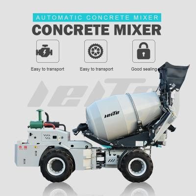 Concrete Mixer Machine Manufacturer Ltcm2600 2.6 M&sup3; Self Loading Concrete Mixer Cheap Price