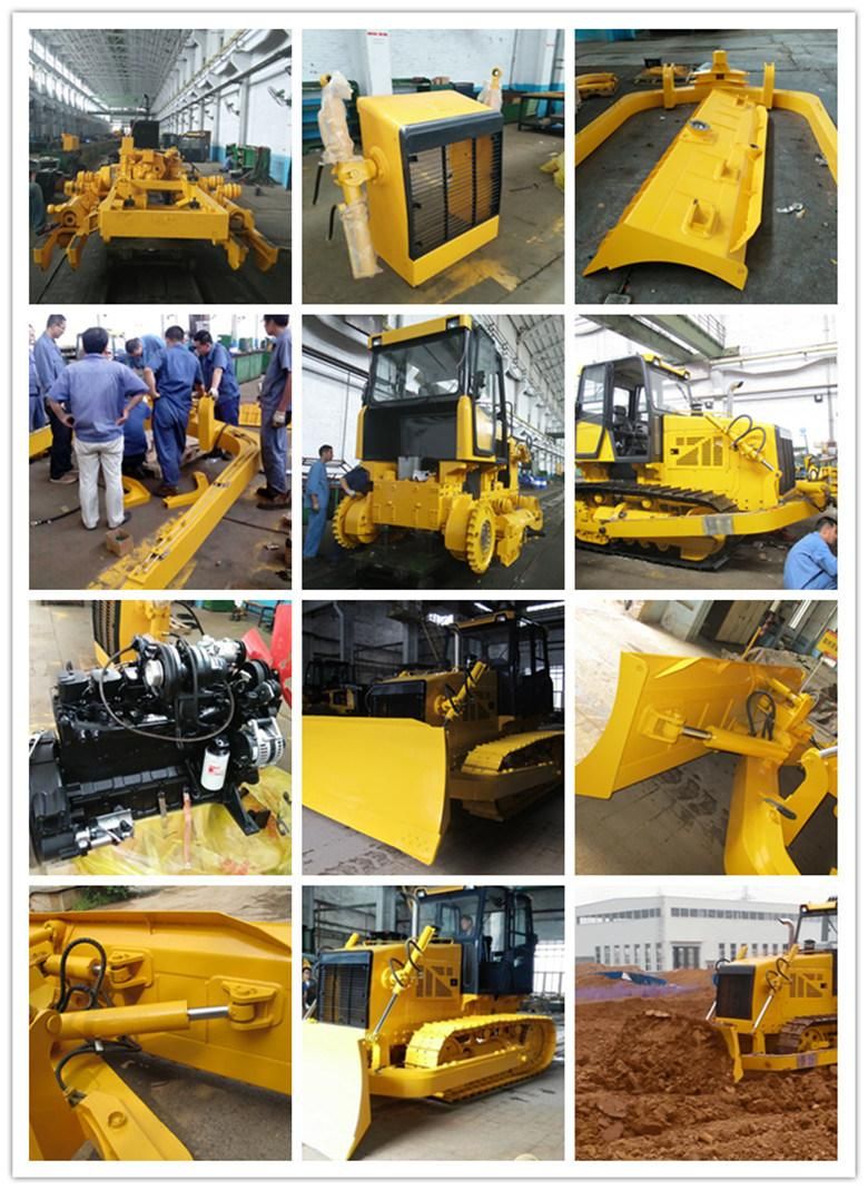 80HP 100HP 120HP 130HP 160HP 200HP 230HP 260HP 300HP Yto Mini Crawler Bulldozer Mini Crawler Dozer (TS100-3) with Swamp Type