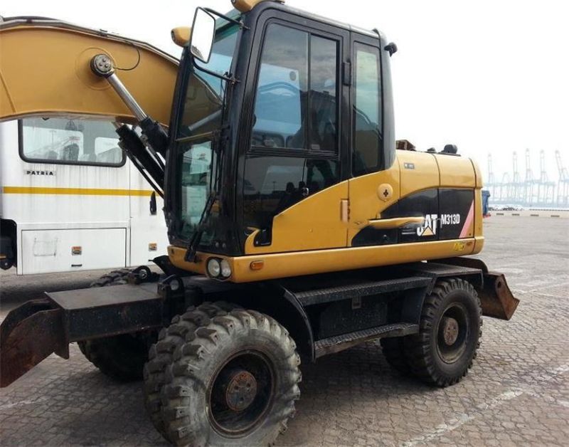 Cat M313D 13 Ton Used Second Hand Wheeled Wheel Medium Mining Machine Excavator311 312 313 315 318 Excavadora Usada Excavatrice Pelle Excavators