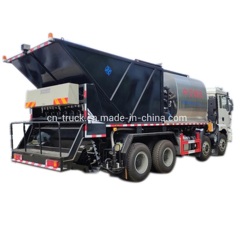 HOWO 12wheels 8X4 20mt Bitumen Gravel Spreader Chip Sealer Truck