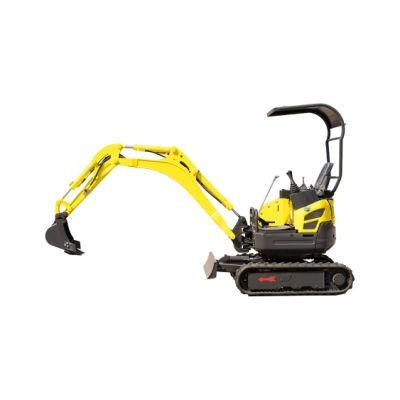 Ce Approved China Construction Machinery Towable Backhoe/Mini Excavator 1.8ton for Dug Trenches Earth Moving
