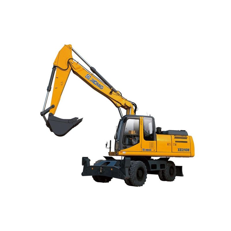 China New Xe60wa 6tons Wheel Excavators