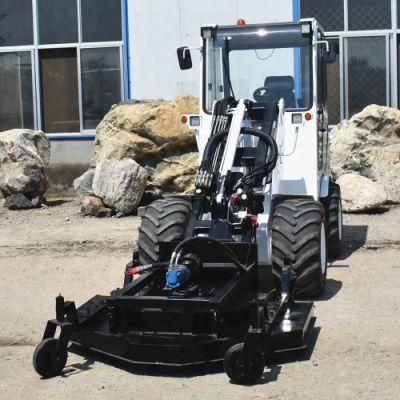 Commercial Vehicles Front Flail Mower Lawn Cutting Machine Mini Loader