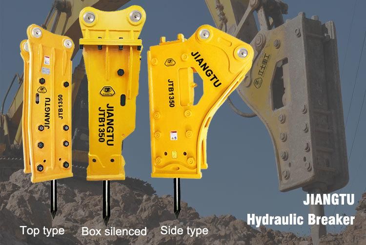 20ton Sb81 140mm Chisel Box Type Hydraulic Rock Hammer Breaker for Excavator