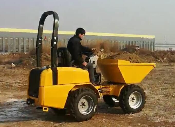 Haiqin Brand New Hydraulic Mini Dumper with 4X4 Drive