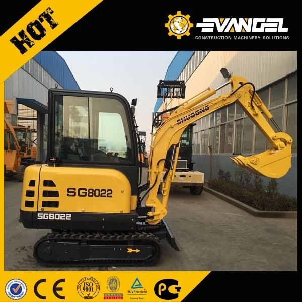 2 Ton Mini Crawler Excavator Mini Digger Sg8022