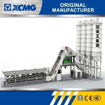 XCMG Factory 60 M3/H Concrete Construction Equipment Hzs60 Mobile Concrete Mixing Plant with Planetary Concrete Mixer Machine