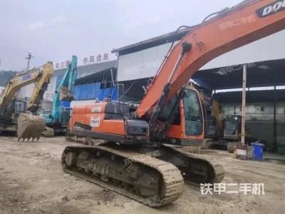 Used Mini Medium Backhoe Excavator Doosan DX215-9C Construction Machine Second-Hand