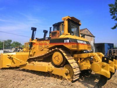 Used Cat D7h Bulldozer Caterpillar D7h/D7r/D7g/D8r Crawler Tractor for Sale