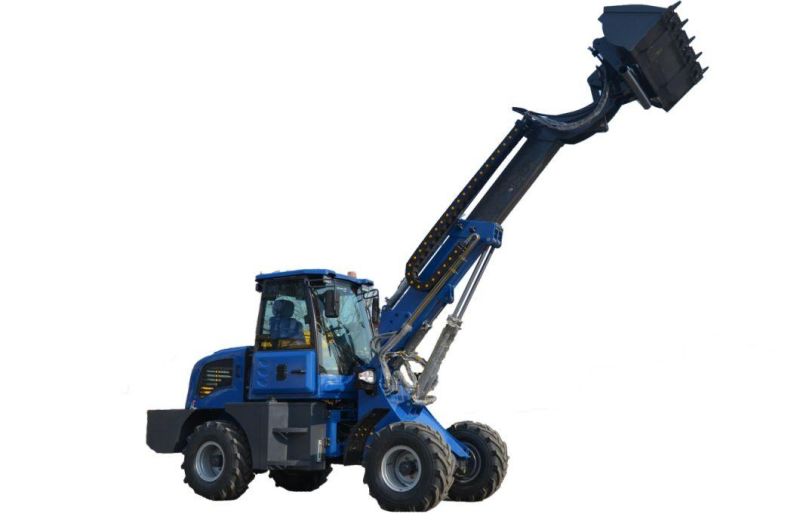 Lgcm 1.5ton Telescopic Boom Wheel Loader, 4X4 Wheel Loader with Telescopic Boom