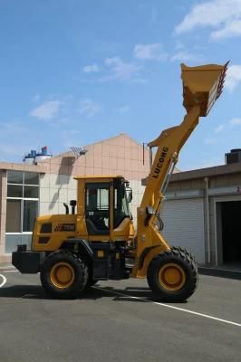 Chinese Brand Lugong Construction Equipment T938 Wheel Loader Mini Loader Small Wheel Loader Backhoe Loader with High Quality